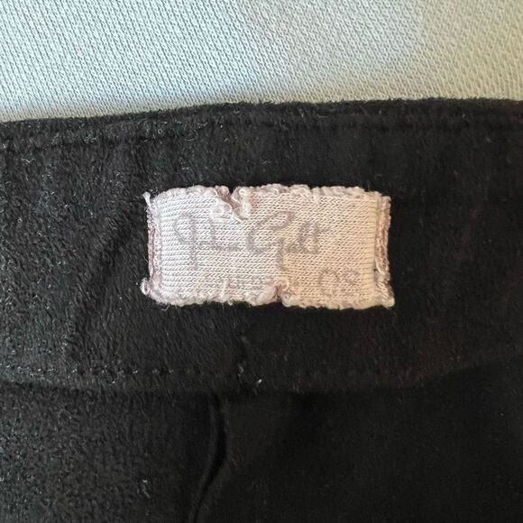 Brandy Melville Black Suede Mini Skirt - Picture 6 of 9